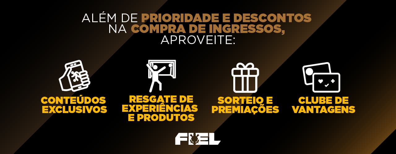 Comunicado compra de ingressos